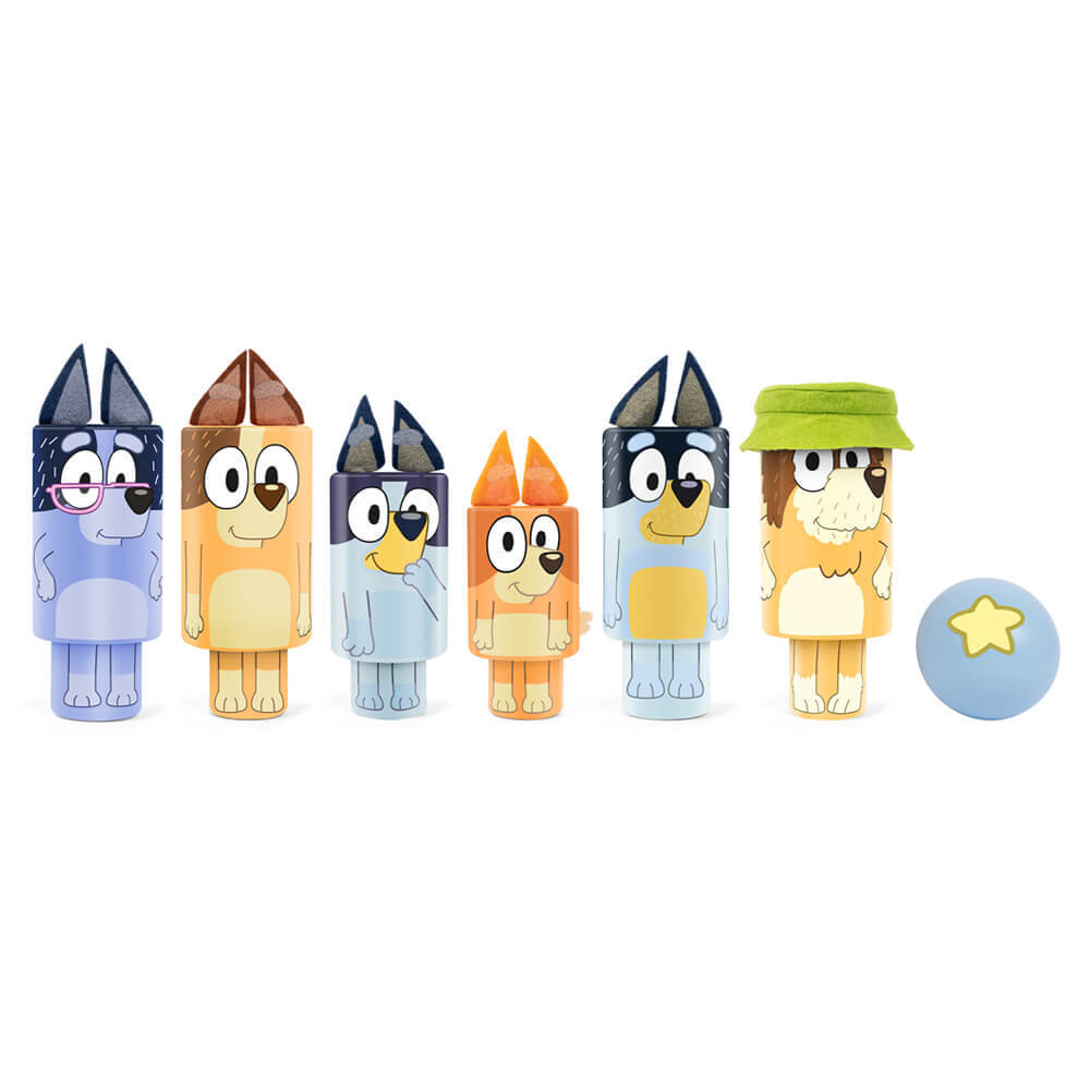 Bluey - Wooden Character Skittles