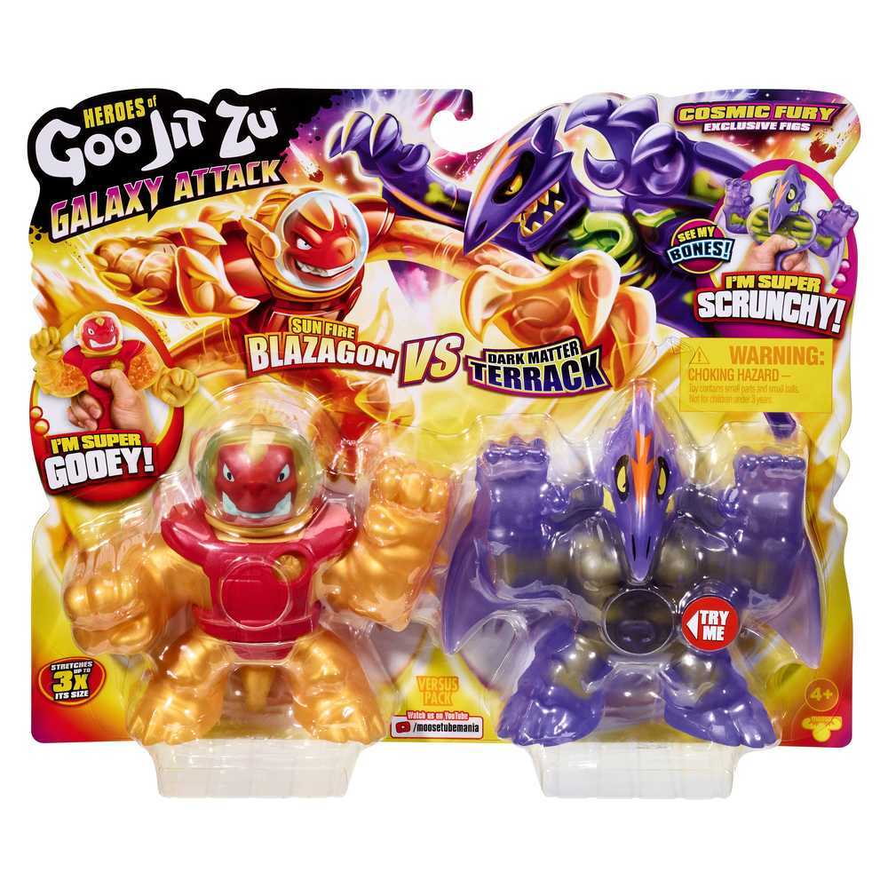 Heroes Of Goo Jit Zu 2 pack - Galaxy Attack