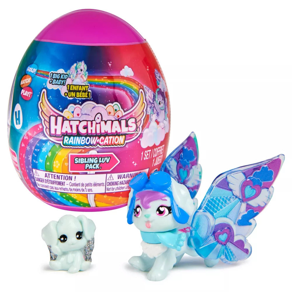 Hatchimals Rainbow Cation Sibling Luv Pack Assorted