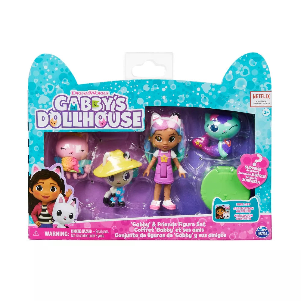 Gabbys Dollhouse - Gabby & Friends Figure Set