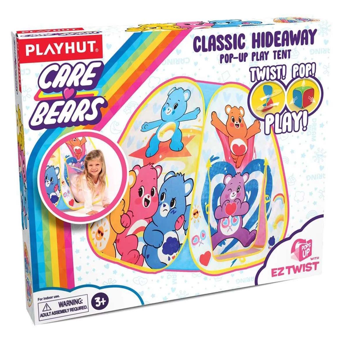 Playhut Classic Hideaway Pop Up Play Tent - Care Bears