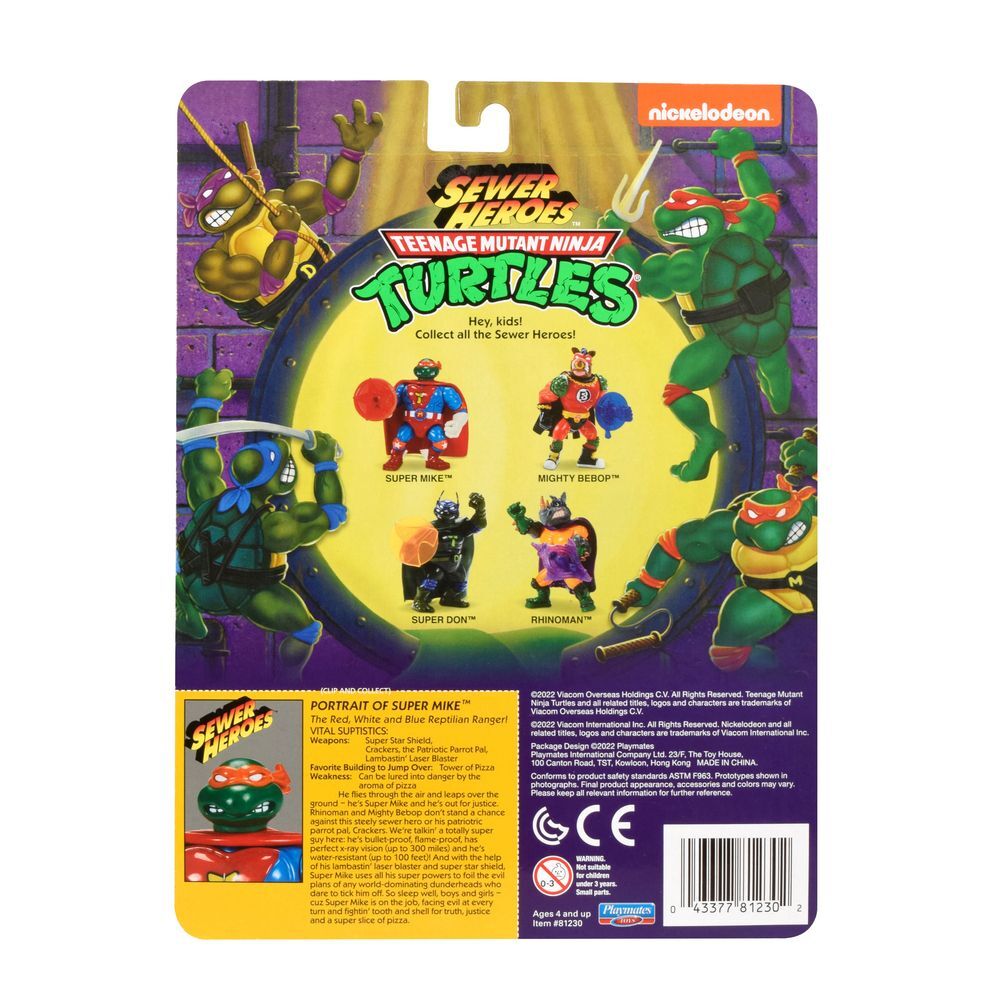 TMNT Classic Collection 4 Pack - Sewer Heroes