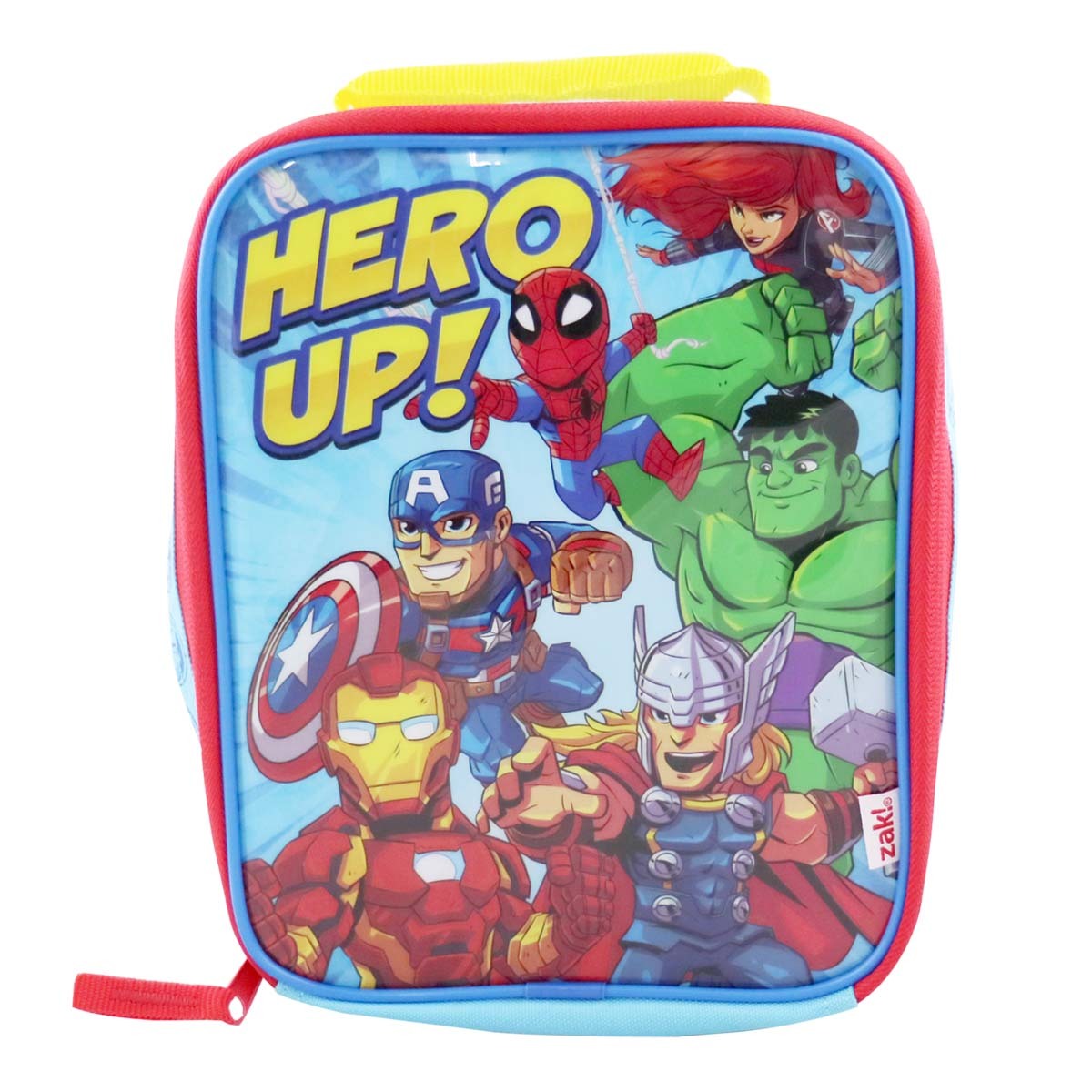ZAK! Marvel Avengers Hero Up Slimline Lunch Bag