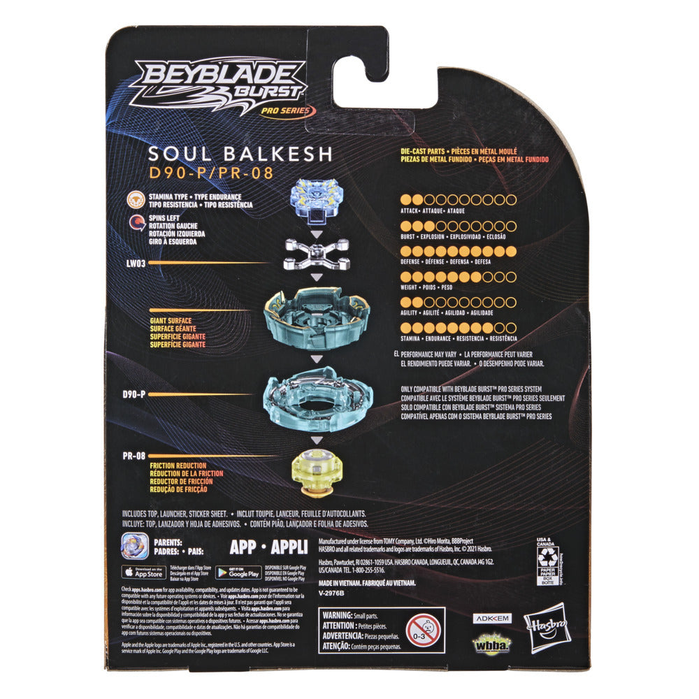 Beyblade Burst Pro Series Starter Pack - Soul Balkesh