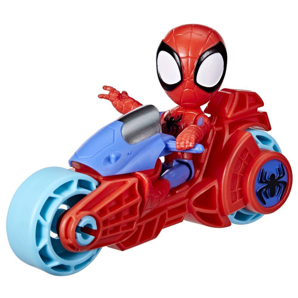 Marvel Spidey and His Amazing Friends - Spidey with Motorcycle