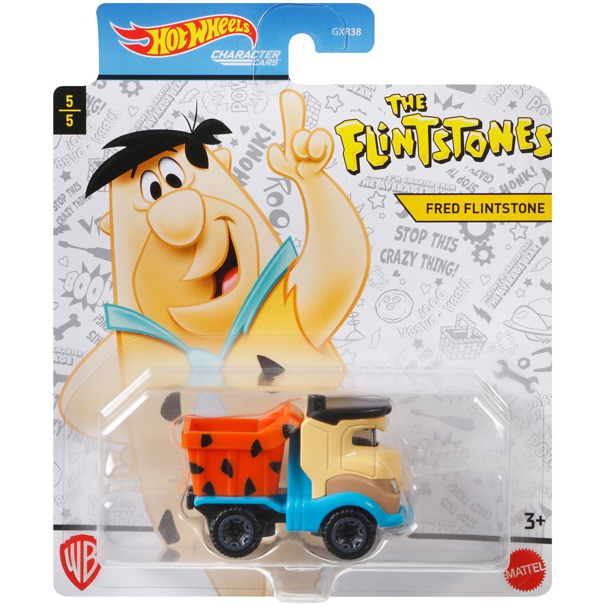 Hot Wheels Character Cars The Flintstones - Fred Flintstone