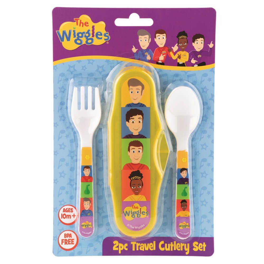 The Wiggles - 2pc Travel Cutlery Set